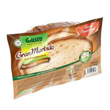Giusto Senza Glutine Pane Casereccio 380g