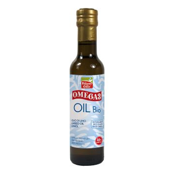 Omega3 oil olio di semi di lino bio 250 ml