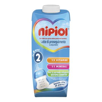 Nipiol 2 latte Liquido 500ml