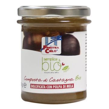Composta di castagne con succo d'uva 220 g Composta di castagne con succo d'uva 220 g