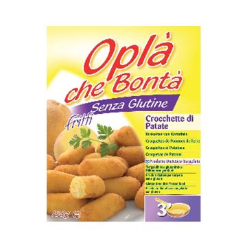 Opla che bonta crocchette di patate impanate surgelate 150 g