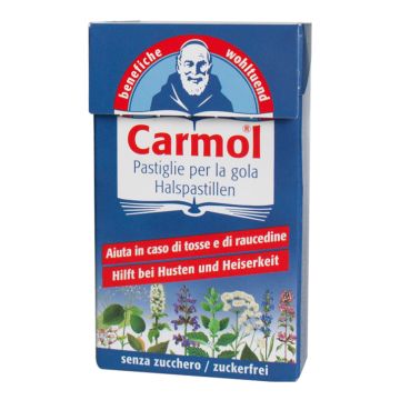 Carmol Pastiglie Per La Gola Senza Zucchero 45g