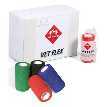 Vet flex rosso 10 cm Vet flex rosso 10 cm