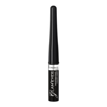 RIMMEL - Eyeliner Liquido Con Applicatore N 001 Black