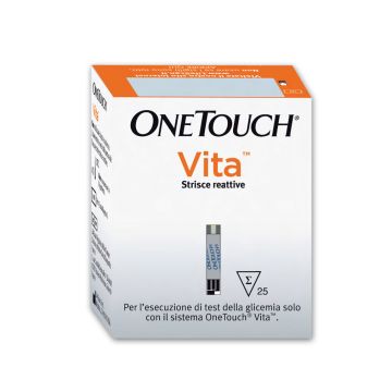 Strisce misurazione glicemia one touch vita 25 pezzi