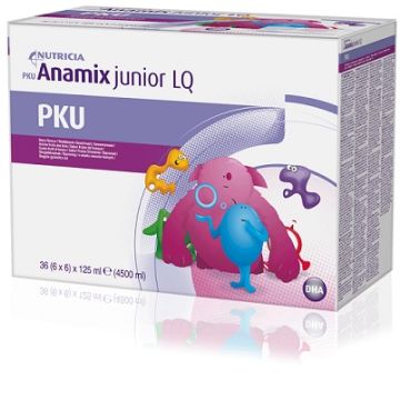 Pku anamix junior liquid frutti bosco 36 pezzi
