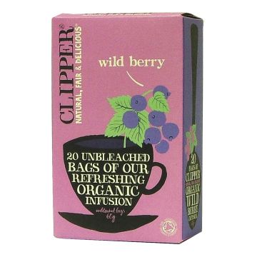 Clipper infuso bacche selvatiche e mirtillo bio 20 filtri 60 g