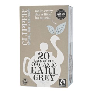 Clipper te' earl grey ft 20fil