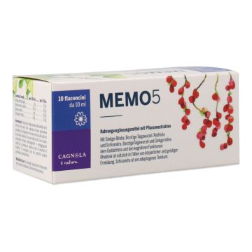 Memo 5 liquido 10 flaconcini 10 ml