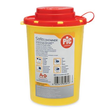 Contenitore di sicurezza per talgienti pic capacita' 0,6 litri articolo 00022994000000 1 pezzo