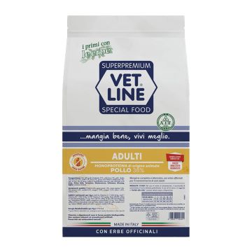 Vetline Cane Adulto Monoproteico Pollo 3 Kg