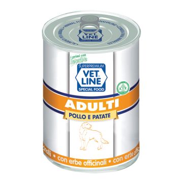 Vetline Cane Adulto Pollo & Patate 400 Gr