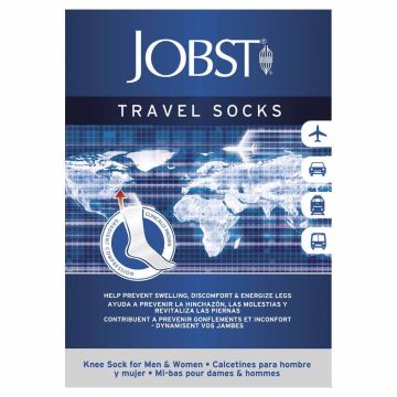 Jobst travel socks nero m