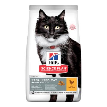 Hill'S Feline Mature Sterilised Chicken 1,5 Kg