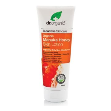 Dr organic manuka honey miele di manuka skin lotion lozione corpo 200 ml