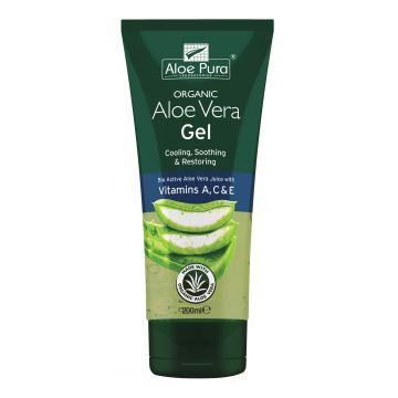 Aloe vera gel corpo vitamina a c e 200 ml