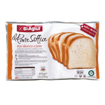 Biaglut pan bianco fette 400 g