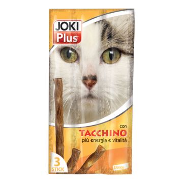 Joki plus gatto con tacchino 3 x 5 g