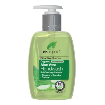 Dr organic aloe vera handwash sapone liquido mani 250 ml