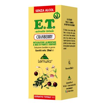 Cranberry estratto totale 30 ml