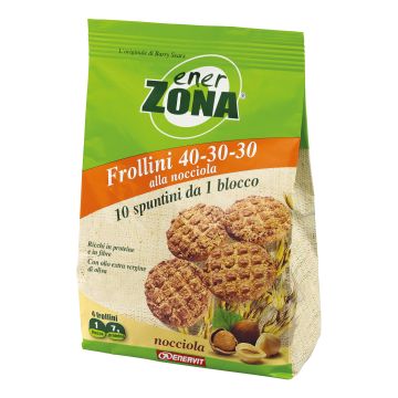 Enerzona frollini nocciola250g
