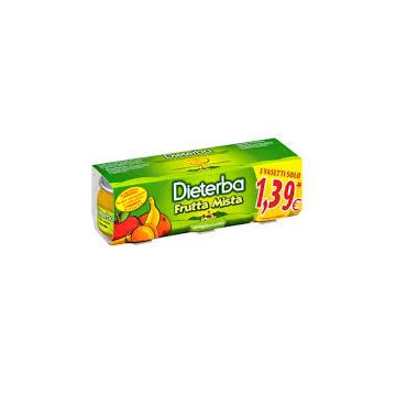 Omo diet.frutta mista 3x80g