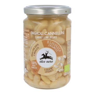 Fagioli cannellini lessati bio 300 g