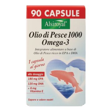 Olio pesce 1000 omega 3 90 capsule