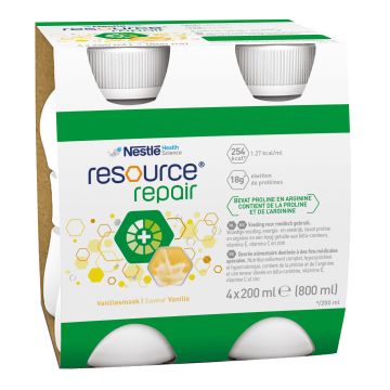 Resource repair vaniglia 4 bottiglie 200 ml