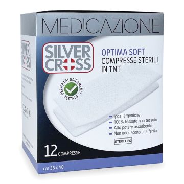 Garza silvercross tnt 36x40cm 12 pezzi