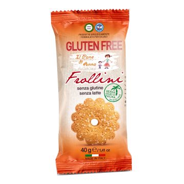 Il pane di anna frollini monodose senza latte 40 g