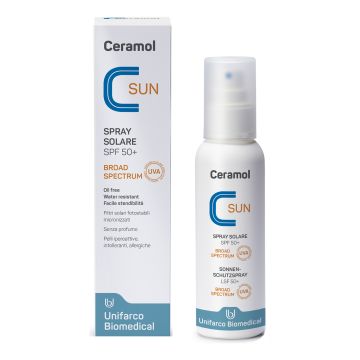 Ceramol sun spray spf50+ 125ml