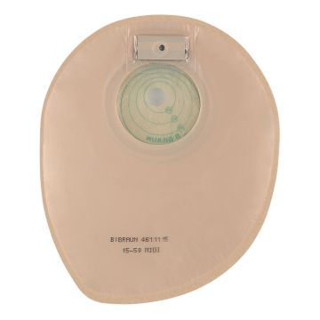 Sacca colostomia flexima active midi trasparente ritagliabile 15-50mm chiusura in velcro