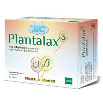 Plantalax pesca limone 20 bustine