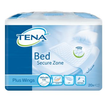 Traversa per incontinenza tena bed rimboccabile 80x180 cm plus 20 pezzi
