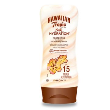 Hawaiian tropic silk hydration lotion spf15 180 ml