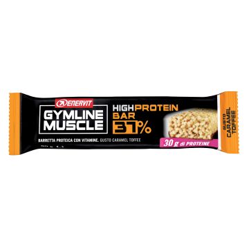 Enervit gymline muscle protein bar 37% caramel toffee 1 pezzo