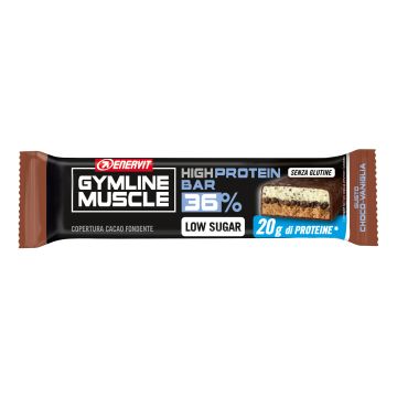 Enervit gymline muscle protein bar 37% cioccolato fondente 1pezzo