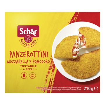 Schar surgelati panzerottini mozzarella & pomodoro bonta' d'italia 4 x 52,5 g