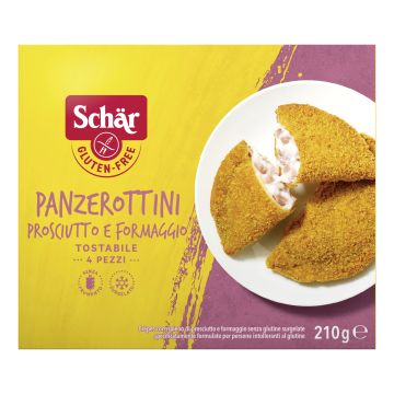 Schar surgelati panzerottini prosciutto & formaggio bonta' d'italia 4 x 52,5 g