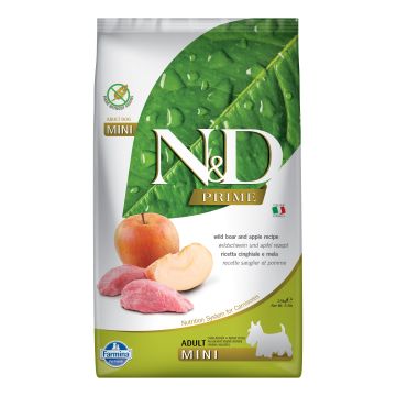 N&d dog cinghiale e mela adult mini 2,5 kg