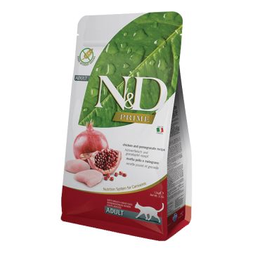 N&d feline grain free cat pollo & melograno adult medium 300 g