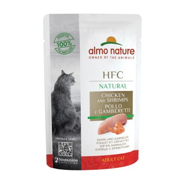 Almo nature pollo&gamberetti 55 g