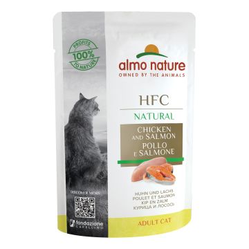 Almo nature pollo&salmone 55 g