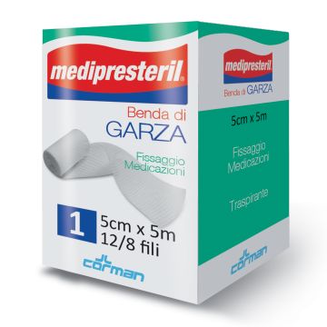 Medipresteril benda 12/8 5x500