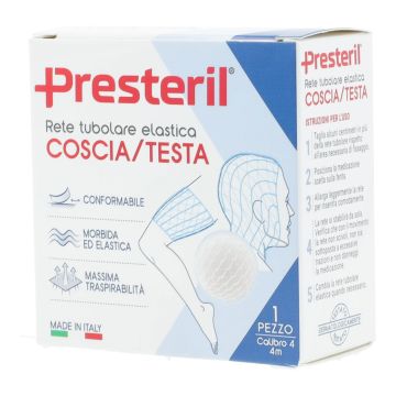 Rete tubolare testa/coscia medipresteril calibro 4 4 metri