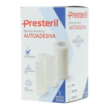 Medipresteril benda elas cm8x4mt