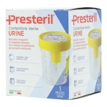 Medipresteril Contenitore Urina Sterile Con Sistema Transfert 120 ml