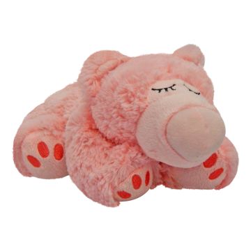 Warmies peluche termico orso rosa
