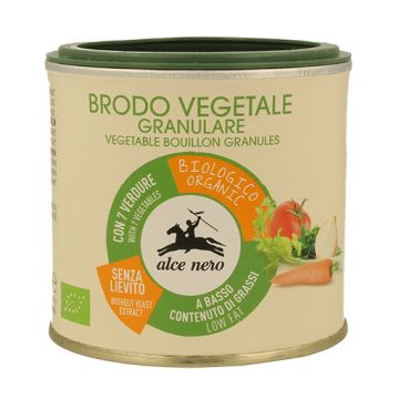 Brodo vegetale granulare bio 120 g